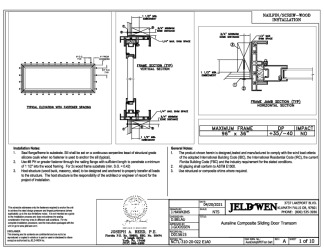 PR Instl Docs FL37324 R2 II Auraline Composite SPD Transom FBC Installs (96x36) 4-20-21 SEALED