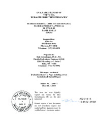 PR Instl Docs FL37780 R2 II EvaluationReportC2947 1