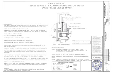 PR Instl Docs FL37857 R1 II ES-AWS-114 AWNING WINDOW FL37857 AD21-03  R09.11.2023-SS