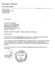 PR CERTIFICATE FL37993 R1 C CAC B BISHOP INDEPENDENT LETTER 4-27-2020