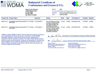 PR CERTIFICATE FL38054 R1 C CAC 448-011.05-.06