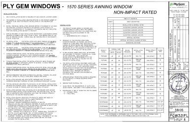 PR Instl Docs FL38105 R1 II PGW321FL SS