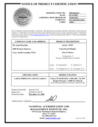 PR CERTIFICATE FL38107 R4 C CAC NI016469.01