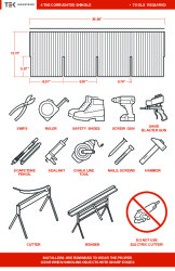PR INSTL DOCS FL38136 R4 II TEK - HURRICANE SHINGLE INSTALL MANUAL
