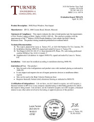 PR TECH DOCS FL38575 R1 AE EVALREPORT-590X-FX