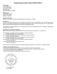 PR TECH DOCS FL38620 R2 AE PW920V LM HVHZ - ENG EVAL