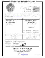 PR CERTIFICATE FL38695 R3 C CAC FL38695 (C) NAMI CERT 6-8 XX CONF OUT