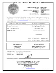 PR CERTIFICATE FL38695 R3 C CAC FL38695 (C) NAMI CERT 6-8 X CONF IN