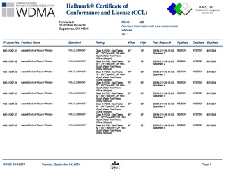 PR CERTIFICATE FL39382 R2 C CAC 462-H-007