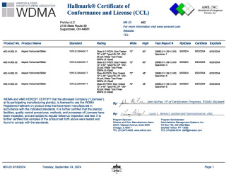 PR CERTIFICATE FL39383 R3 C CAC 462-H-005
