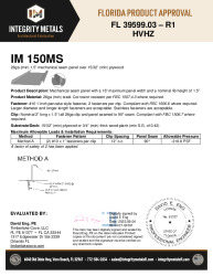 PR Instl Docs FL39599 R1 II 26ga 150MS plywood