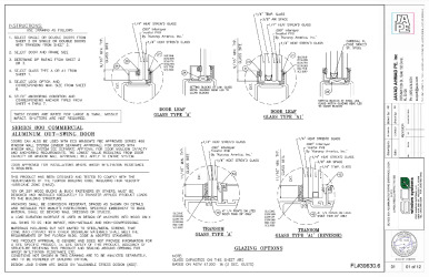 PR INSTL DOCS FL39630 R5 II SERIES 800 OUTSWING ENT DOOR-LMI-JA-1844-24-SS1
