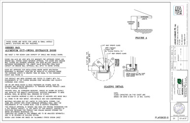PR Instl Docs FL39630 R5 II SERIES 845 OUTSWING ENT DOOR-LMI-JA-1844-24-SS