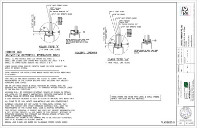 PR Instl Docs FL39630 R5 II SERIES 950 OUTSWING ENT DOOR-LMI-JA-1844-24-SS