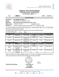 PR TECH DOCS FL39630 R6 AE ECO 845-OUTSWING ENT DOOR-LMI-PA EVR