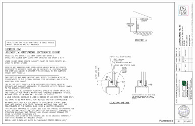 PR Instl Docs FL39630 R6 II SERIES 650 OUTSWING ENT DOOR-LMI-JA-1844-24-SS1