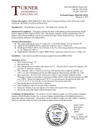 PR TECH DOCS FL39697 R1 AE EVALREPORT-MULTIRIB-STL-PLY