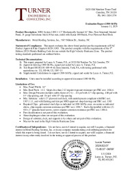 PR TECH DOCS FL39697 R2 AE EVALREPORT-1500-STL-PLY