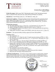 PR TECH DOCS FL39697 R2 AE EVALREPORT-2500-STL-BDECK