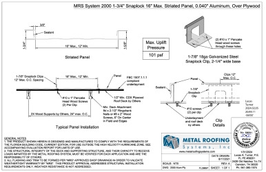 PR Instl Docs FL39697 R2 II 2000-Alum-Ply