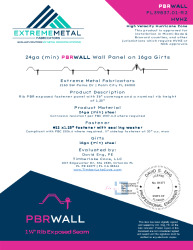 PR Instl Docs FL39837 R2 II 24ga 25ALLPBRWALL 16gaGirts