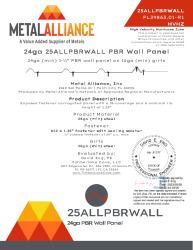 PR Instl Docs FL39863 R1 II 24ga 25ALLPBRWALL 16gaGirts