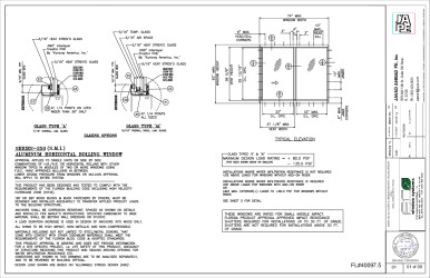 PR Instl Docs FL40097 R3 II SERIES 250 HORIZ ROLLER WINDOW-SMI-JA-1844-24-SS