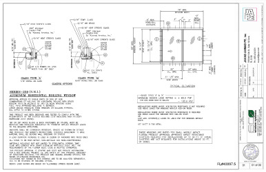 PR Instl Docs FL40097 R4 II SERIES 250 HORIZ ROLLER WINDOW-SMI-JA-1844-24-SS1