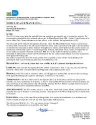 PR Instl Docs FL40168 R1 II NOA 221223.07 SLA Exp2403113