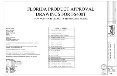 PR INSTL DOCS FL40239 R1 II 102747 - FS400T INSTALLATION DRAWINGS