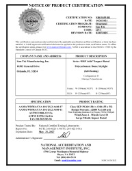 PR CERTIFICATE FL40265 R3 C CAC HSF 4646 NI015455-R1