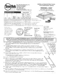 PR Instl Docs FL40265 R3 II HSF4646 inst SS