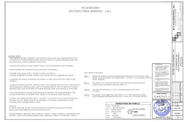 PR INSTL DOCS FL40520 R2 II ES-P300 FIXED WINDOW LMI FL40520.2 AD21-49 REV 11.16.2023 SS
