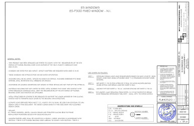 PR Instl Docs FL40520 R4 II ES-P300 FIXED WINDOW NI FL40520.1 AD21-50 REV 12.01.2025-ss