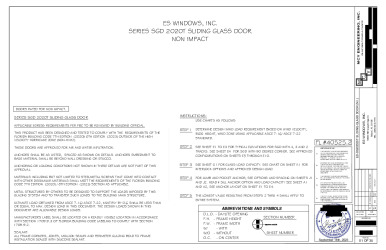 PR Instl Docs FL40525 R3 II ES-SGD2020T -NI FA40525 REV.09.14.2023-SS