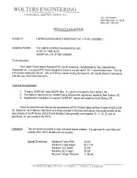 PR TECH DOCS FL40558 R1 AE LEG EVAL2