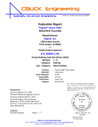 PR INSTL DOCS FL40562 R1 II 1 S1500 032ALUM HZ WOODDECK EVALREPORT