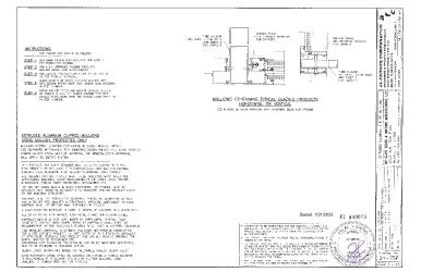 PR Instl Docs FL40673 R3 II SS - Alum Clipped Mullions DWG 21-75F 2023