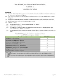 PR INSTL DOCS FL40711 R2 II 230927 FL40711 TER 1909-04 INSTALL INSTRUCS
