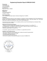 PR TECH DOCS FL40730 R1 AE GD9895A NI ENG EVAL - REV A