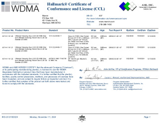 PR CERTIFICATE FL41057 R2 C CAC CCL 1161.20.21.22