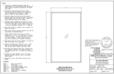 PR Instl Docs FL41074 R1 II Q4674-1003-r0 3060-A4 Fixed Window