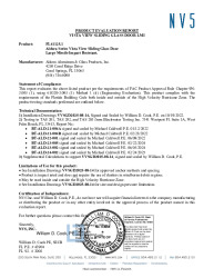 PR TECH DOCS FL41125 R7 AE EVALUATION REPORT VISTA VIEW SGD LMI 2025-08-21 DIG SIGN