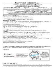 PR TECH DOCS FL41160 R3 AE IRC-1218-130-17-M EVALUATION REPORT 7-22 FL