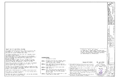 PR Instl Docs FL41396 R2 II SS- RoofTop PV Mounting System-Plywood (NI) - DWG 23-39F (2023)
