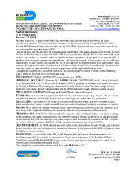 PR Instl Docs FL41441 R0 II NOA No. 24-0516.06 1605WDVM