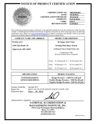 PR CERTIFICATE FL41481 R2 C CAC 41481.2 NI015444-R4