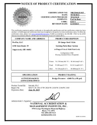 PR CERTIFICATE FL41481 R2 C CAC NI015444.01-R5