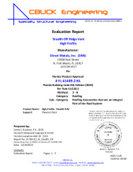 PR INSTL DOCS FL41489 R1 II 23-582-02 HI STEALTH ER-DS