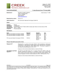 PR Instl Docs FL41542 R1 II PWC22001.1 2023 FBC Eval Underlayments final